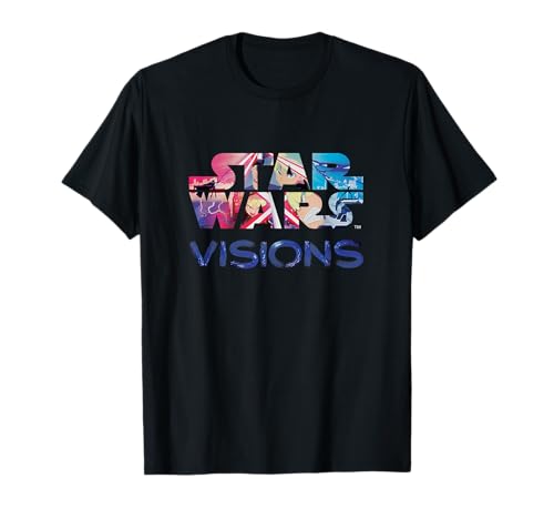 T-shirt Star Wars Visions en coton premium avec logo haute durabilité