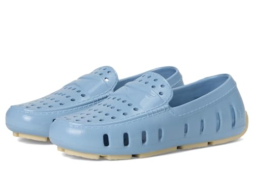 Floafers, Unisex, Prodigy Driver Patent (Toddler/Little Kid/Big Kid), Alaskan Blue Patent/Putty, Medium, 10