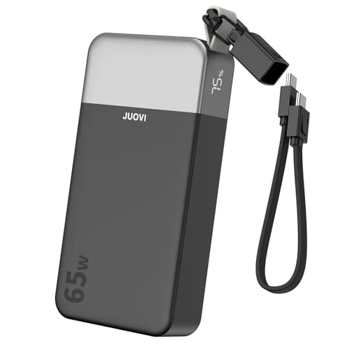 Batería Portátil 65W 20000mAh cargador portátil USB-C para ordenadores