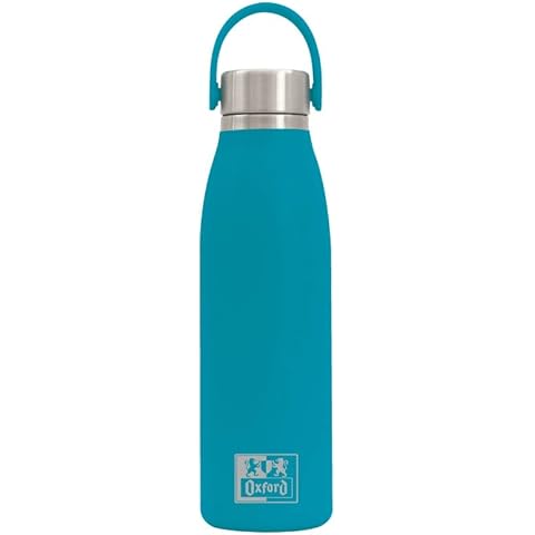 Oxford, Botella Agua Acero Inoxidable con Recubrimiento Cerámico, Térmica Cover