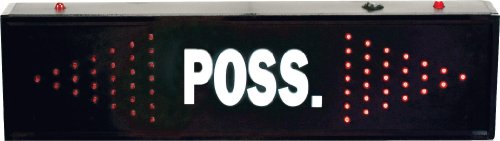 Trigon Sports Electronic LED Basketball Possession Indicator Arrow Toggle Switch Operation, Lightweight Carbon Fiber Possession Arrow for Basketball League, Practice Matches, Scrimmage