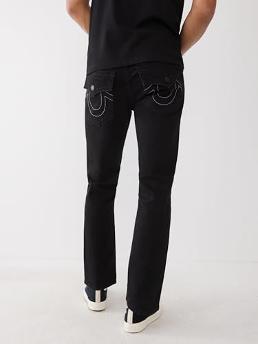 Image of True Religion Men's Ricky Straight Leg Jeans with Back Flap Pockets - Mens Jeans