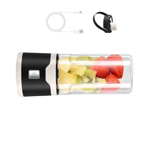 Uqezagpa Quick 30 Second 18 - Recipiente eléctrico para mezclar (500 ml, a prueba de fugas, para bebidas caseras, recargable)