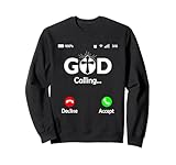 God Is Calling Phone Screen Religious Christian