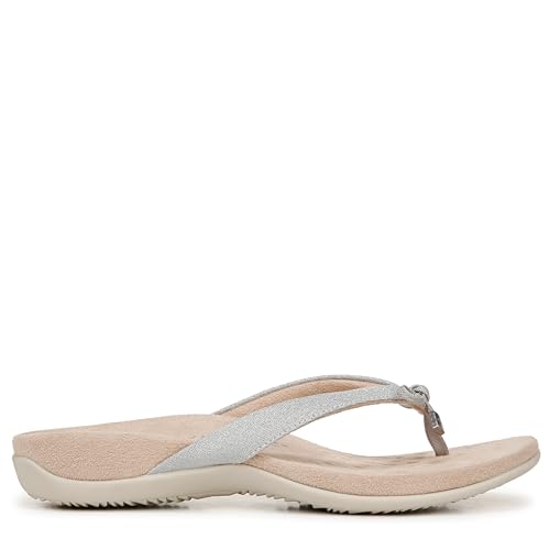 Image of Vionic Women's Rest Bella Toe Post Sandal- Supportive Ladies Orthotic Sandals that include Three Zone Comfort with Arch Support- Flip Flop for Ladies, Medium and Wide Width Size 5-12