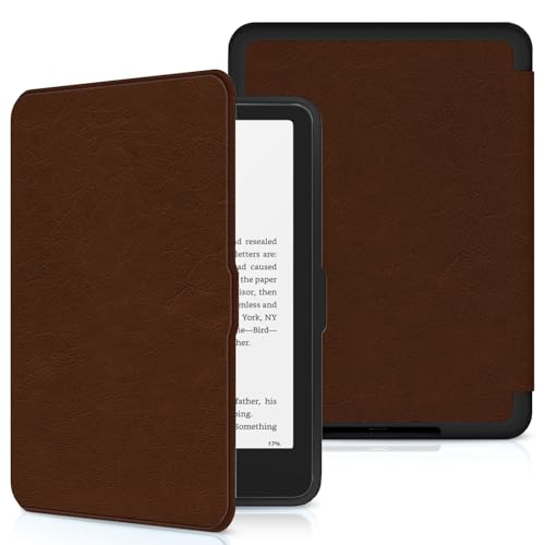 Image of Sanyetral Premium PU Leather Protective Case with Auto Wake /Sleep Function -Brown