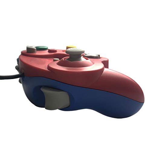Crifeir The Wired controller for Gamecube Wii video Game Blue purple