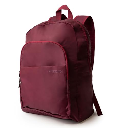 Mochila plegable deportiva para mujer color Burgundy miniatura 1