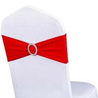 25 Fasce Elastiche Per Sedia Rosa Chiaro, In Spandex Con Fibbia, Universali Per Banchetti, Feste, Matrimoni, Hotel, Decorazioni Eventi