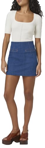 PAIGE Women's Racquel Mini Skirt2