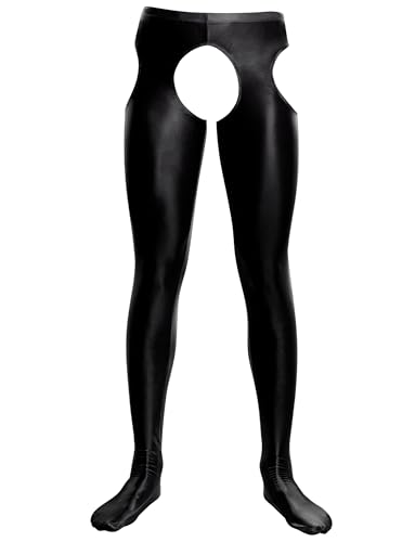 Mallas sexys para hombre SEAUR transparentes con pies para ropa interior