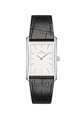 Black croc leather S White