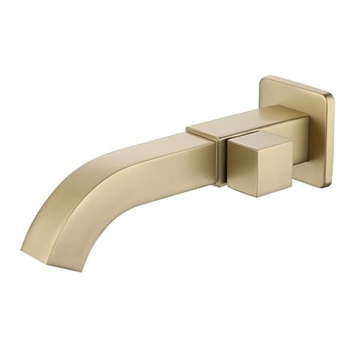 Grifo de lavabo cuadrado en latón cromado con extensor de agua LWX