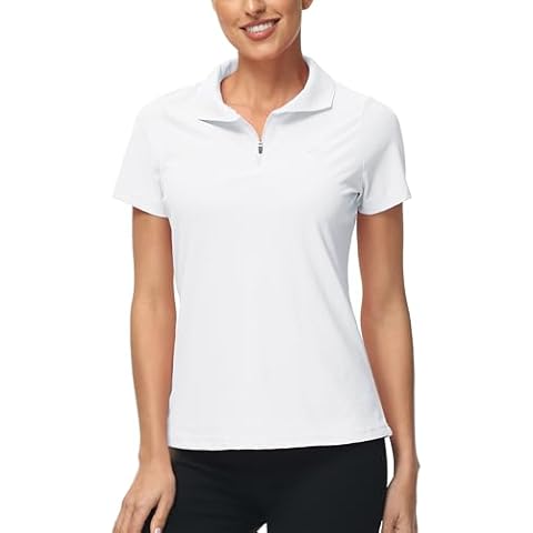 AjezMax Women's Short Sleeve Golf Polo Shirt Cover