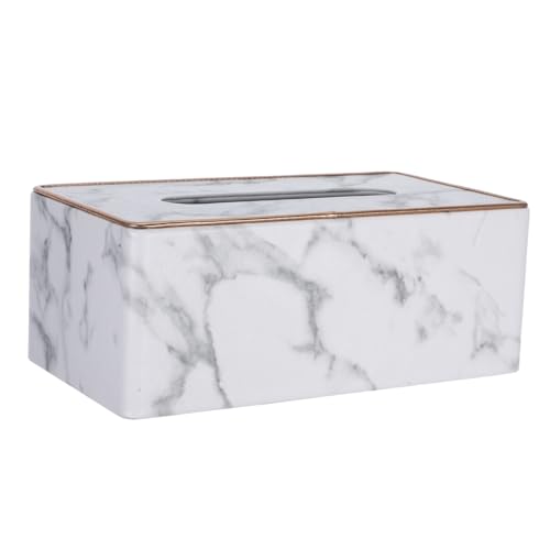 Boîte à mouchoirs en tissu non tissé durable distributeur de papier rectangulaire - 2