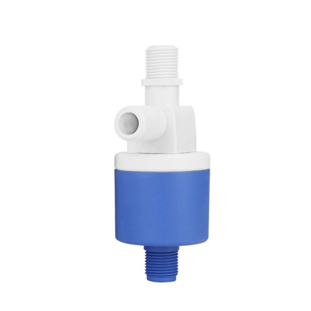 Automatic Floating Ball Valve for Water Level Control 1/2 3/4 1 Inch | No electricity needed, durable nylon & food-grade rubber(1/2Inch)