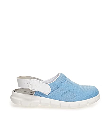 Abeba 7326 Dynamic Clogging OB chaussures de travail bleu clair