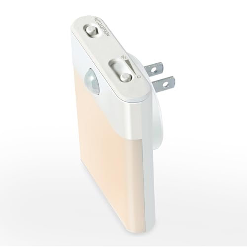 BriVIVI LED Night Light Plug in, Motion Sensor Night Light