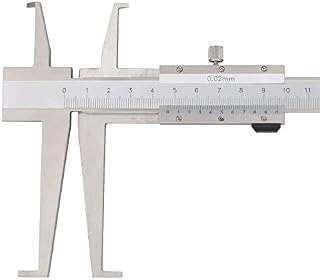 MeterTo Precision Staineless Steel Open Type Knife-Pit Inside Groove Vernier Caliper 0-300mm Accuracy Â±0.05mm Jaws 69.5mm