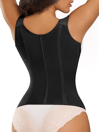 SHAPERX Waist Trainer Corset for Women Tummy Control Sport Girdle Hourglass Waist Cincher Body Shaper with Steel Boned2