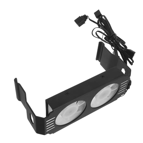 Refroidisseur RAM ARGB double ventilateur PWM pour mémoire PC gaming