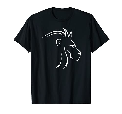 Cara de león Zoológico Animal Cara de tigre Rey León Safari Wildlife Camiseta