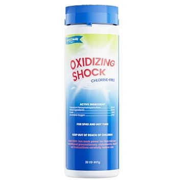 inflatable hot tub shock