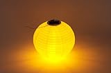 Soji Solar Lantern - White with Amber LED