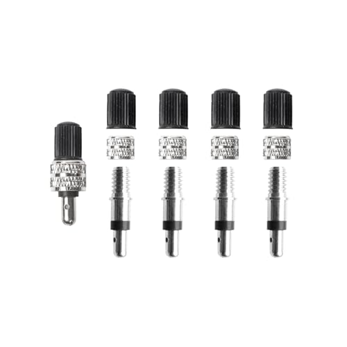 Fahrradventil Ersatz Set,Deutscher Fahrradventil Fahrrad Einsatz Fahrradventil Adapter, Blitzventil Einsatz Fahrrad, Fahrrad-Ventil Wechsel