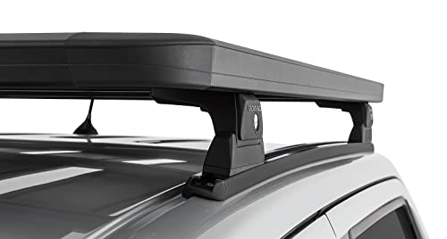 Rhino-Rack Cap/Topper/Canopy Track Set 71 Inches, Aluminum, Black (Rtc18) #TOP6