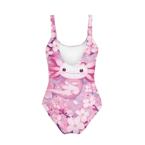 Image of Teens One-Piece Swimsuit Training Athletic Bathing Suits Quick Dry Beach Sport Swimwear Girls Dance Tank Leotards