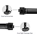 Lcyolada Pair of Exterior Door Handles Front Drive & Passenger Side for Hyundai Accent 2006 2007 2008 2009 2010 2011, Replaces 80700 80699 826601E050,Black