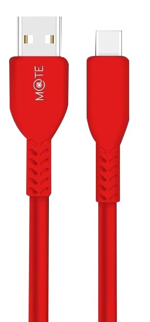 M@te Micro USB 2.4A Fast Charging Cable Compatible with Android Phones/Tablets (Silk)