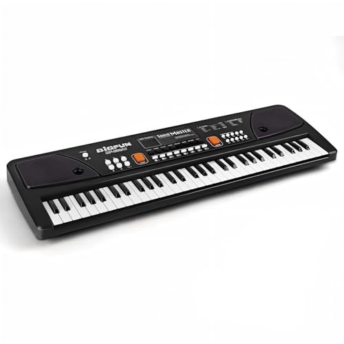 Soundo 61-Key Electric Keyboard Piano with LED Display...