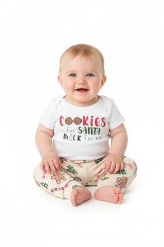 Image of Baby Boys Girls 2pc Outfit Set Short Sleeve Bodysuit with Pants