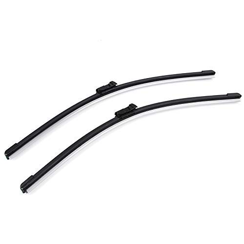 Balais d'essuie-glace Jeep Renegade BU 2014-2023 anti-traces en caoutchouc avant 22+20