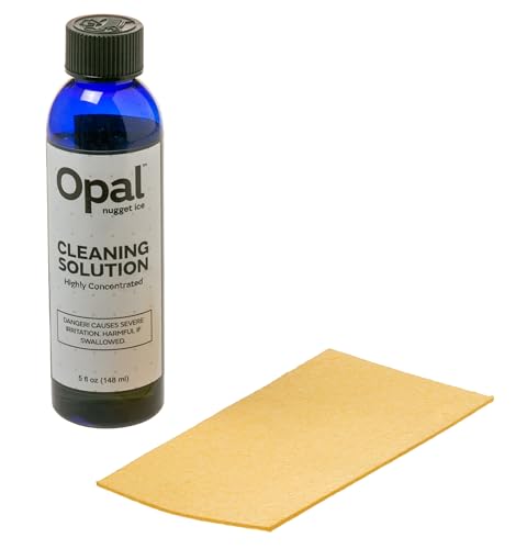 GE Profile Opal | Cleaning Supplies Kit for Opal Nugget Ice Maker | Ice Machine Cleaner Kit Includes (1) 5 oz Bottles of Cleaning Solution (1) Cleaning Sponge