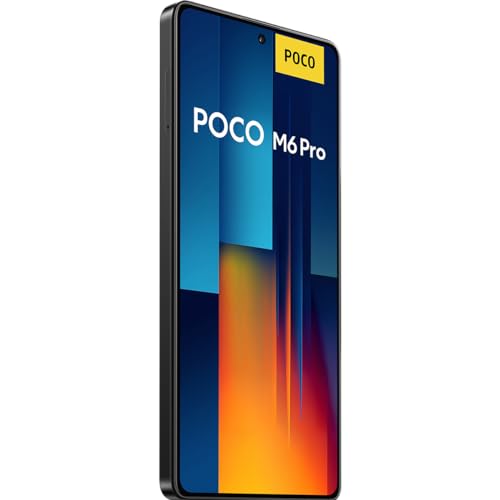 Xiaomi Poco M6 Pro - Smartphone de 8+256GB, Pantalla AMOLED de 6.67” 120Hz FHD+, MediaTek Helio G99-Ultra, Triple cámara de hasta 64MP, 5000mAh, Negro (Versión ES)