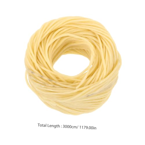 Mecha trenzada para vela 2mm x 30m cuerda de lino natural miniatura 2