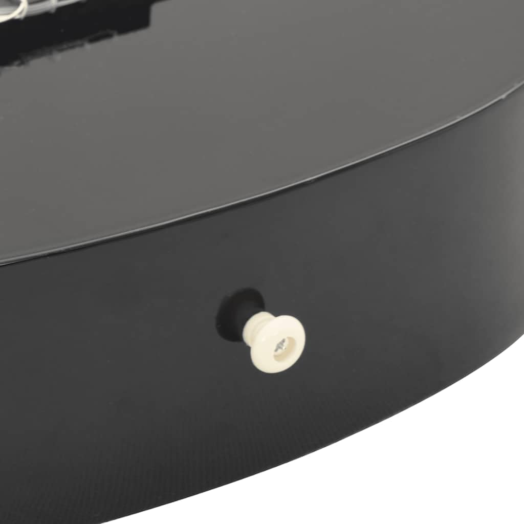 vidaXL Set Chitarra Classica per Principianti 8 pz Strumenti Musicali Chitarra Acustica Giochi Musicali Prodotti per Fare Musica Nera 1/2 34"