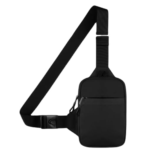 flintronic Bolsa tiracolo, bolsa de peito impermeável para homens, mini bolsa de ombro transversal com zíper, mochila de ombro leve, Pequeno, 19*14*3 cm (7.48*5.51*1.18 inches)