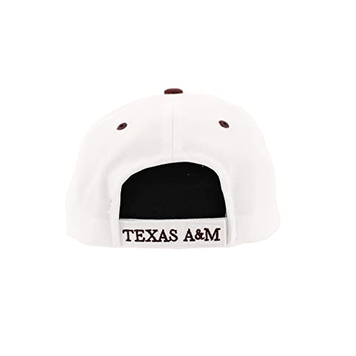 Gorra Unisex NCAA Snapback Blanca Talla Única miniatura 4