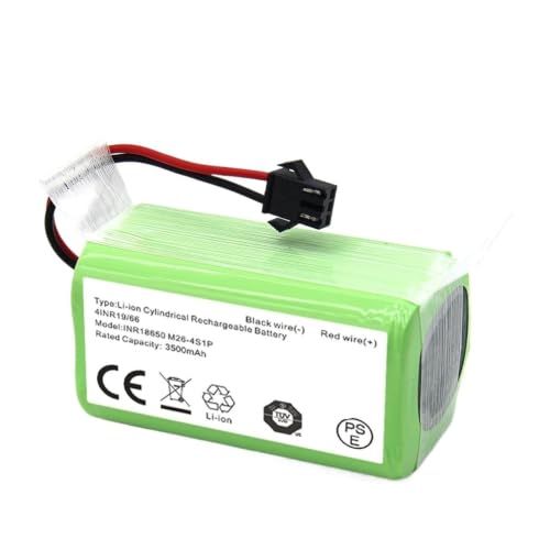 Batería de repuesto 14.4V 3500mAh compatible con Deebot N79S y RoboVac 11S 2