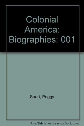 Buy Colonial America: Biographies — BookShops.in