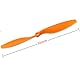 KEESIN 4 Paar Bull Nose 1045 Props CW CCW ABS Propellern für Quadcopter Acromodelle