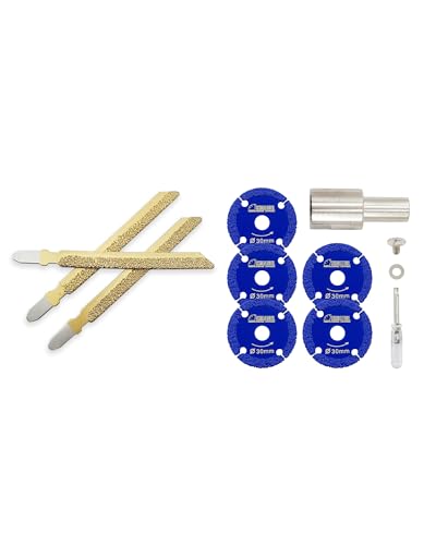 Lames de scie sauteuse diamantée outil de découpe carrelage et disque 30MM
