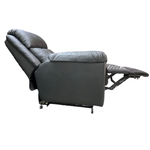 Image of Black 1-Seater Electric Recliner Durability. 2-Year Warranty. Elevate Your Home Relaxation