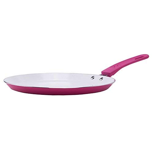 Crêpière céramique 26 cm MSV multicolore pour plaque de cuisson