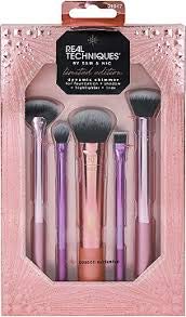 Real Techniques Dynamic Shimmer Kit, 5 Piece Brush Set Limited Edition by Sam and Nic.