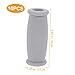 Healvian 10pcs Non Slip TPR Replacement Crutch Handle Grips with Cushioned Hand Pads for Aluminum Medical Crutches Underarm Hand Grips for Injury Support and Safe Walking